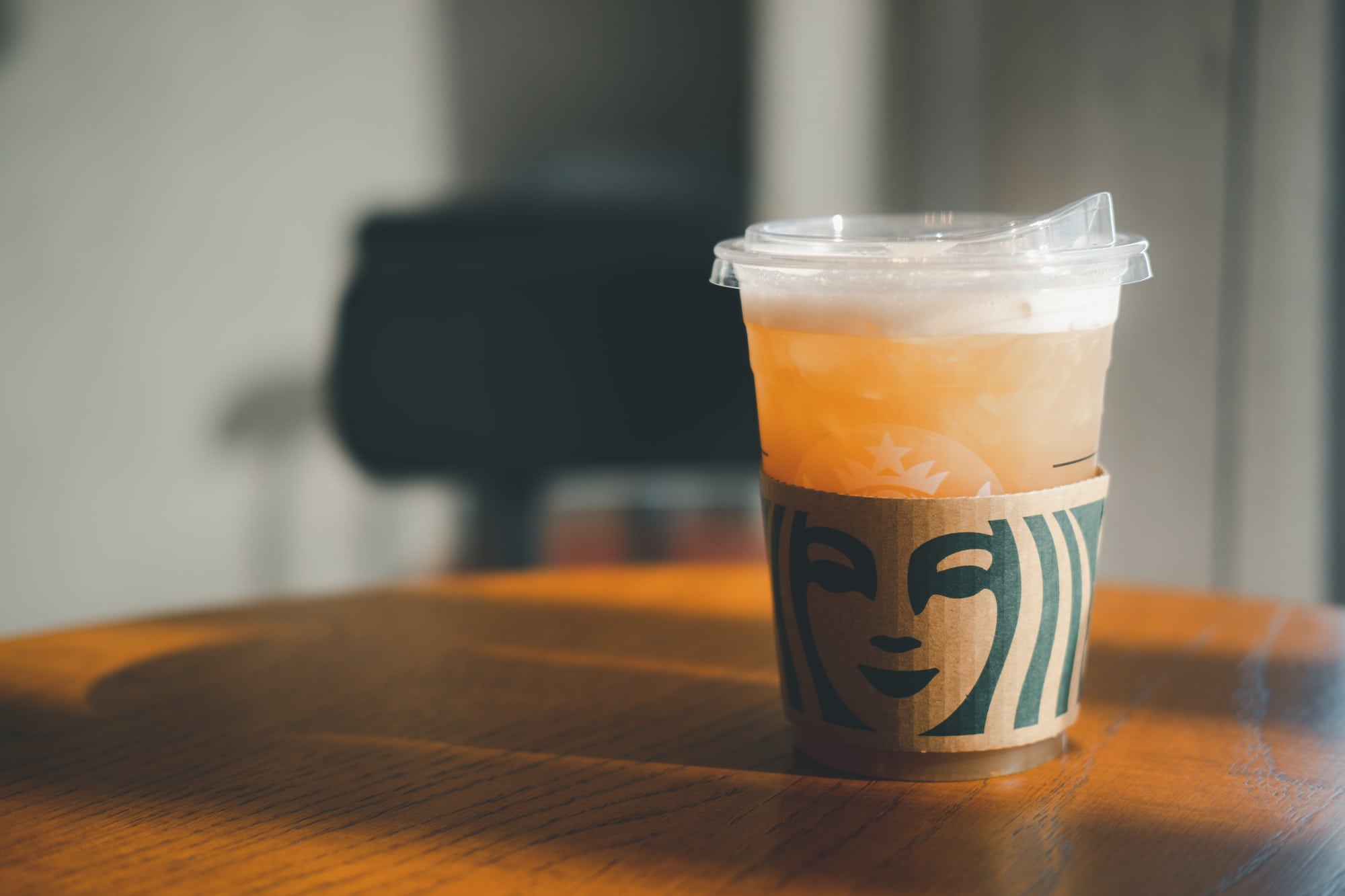 Peach Drinks at Starbucks