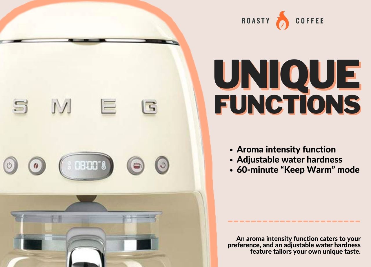 Smeg Coffee Maker Unique Functions