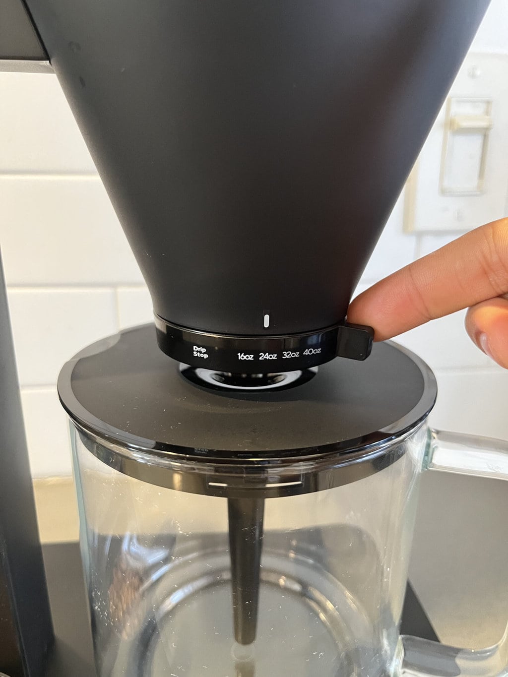 Wilfa Coffee Maker flow controller