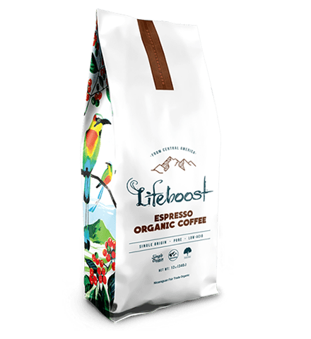 Lifeboost Espresso Organic Coffee